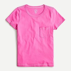 J. Crew Essential Pocket T-Shirt Contrast Stitch